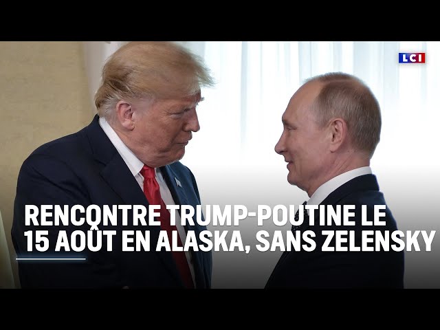 Réunion Trump-Poutine en Alaska : Une rencontre controversée malgré les sanctions contre la Russie