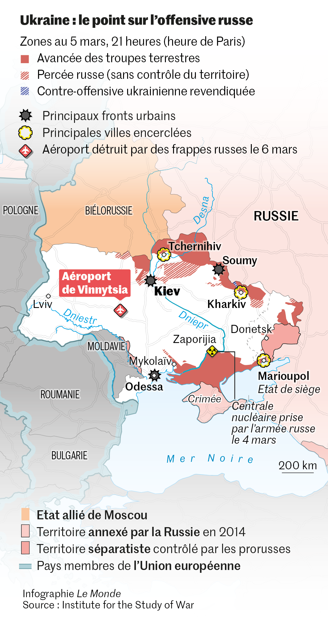 La Russie déclenche une offensive massive sur Zaporijjia, laissant 700 000 civils en danger